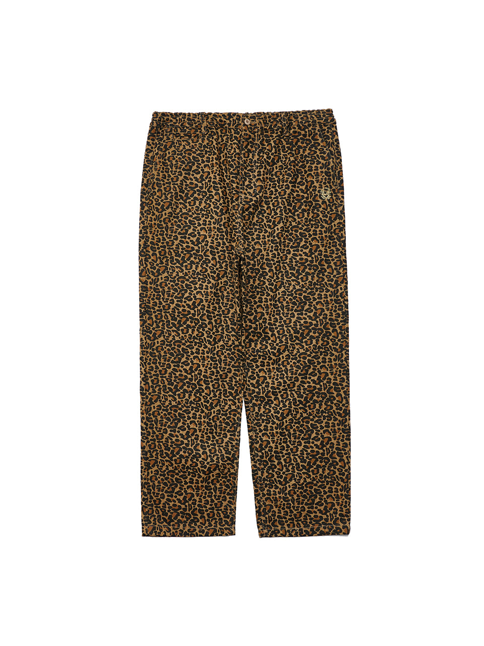 Golf Logo Twill Pants Leopard Camel